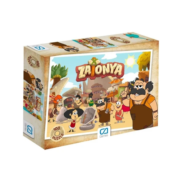 Ca Games Zatonya 100 Parça Puzzle CA.5141 Zatonya Çizgi Film Puzzle ürün görseli 1