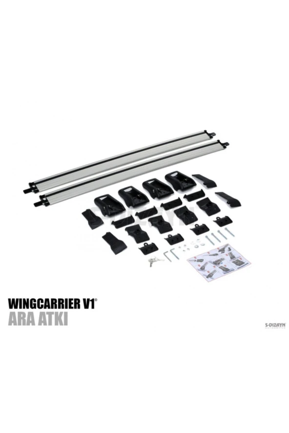 Universal 90 Cm Ara Atkı Wingcarrier V1 Gri - Resim 2