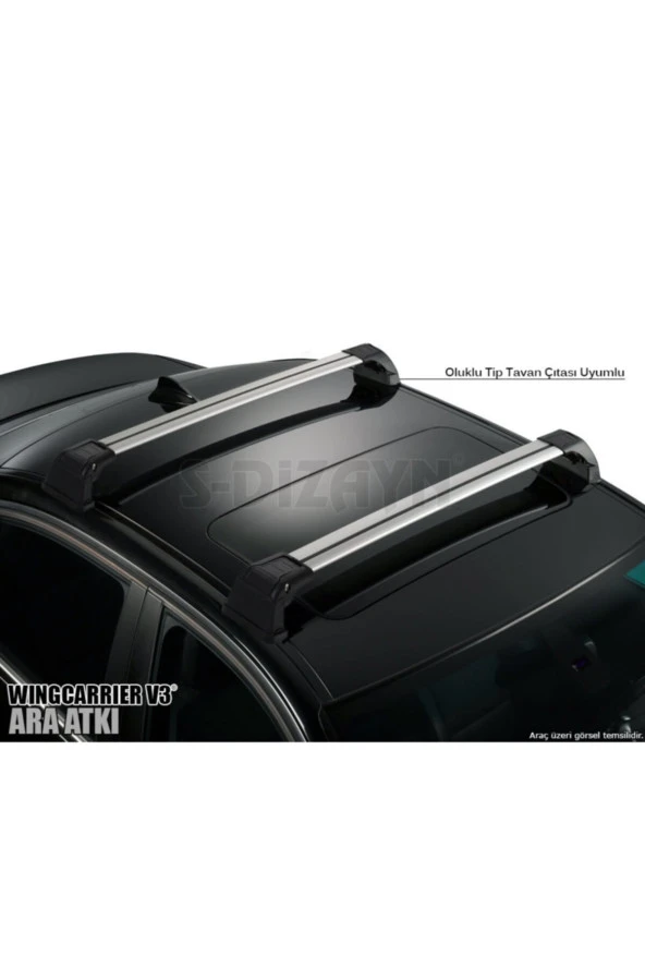 Bmw X5 Ara Atkı Wingcarrier V3 Gri 2004-2007 ürün görseli 1