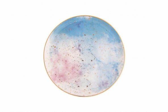Porland Cosmos Desen5 Düz Tabak 20 cm 04ALM003406 ürün görseli 1