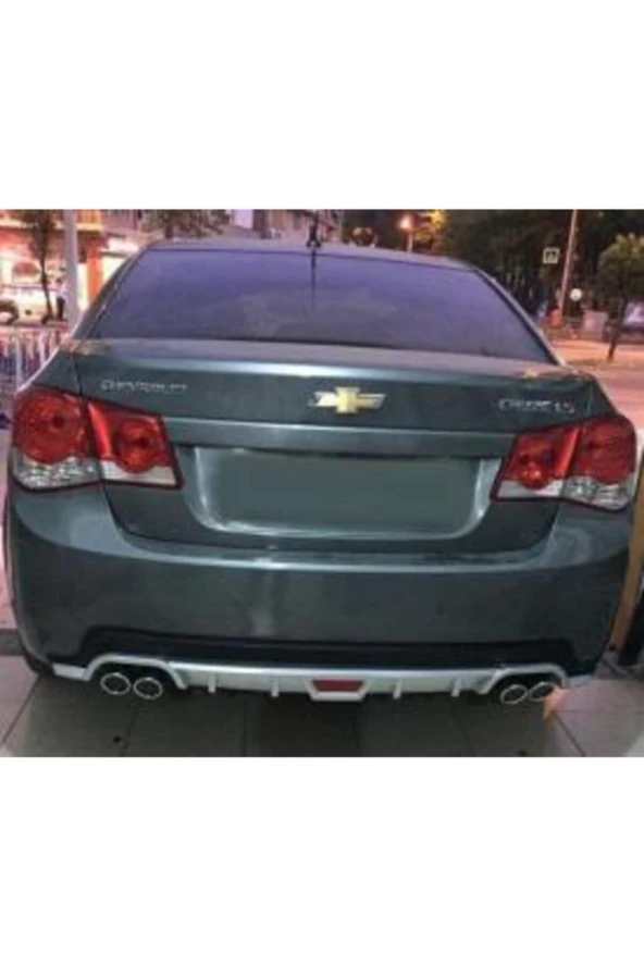 Chevrolet Cruze Arka Tampon Difüzör Gri ürün görseli 1