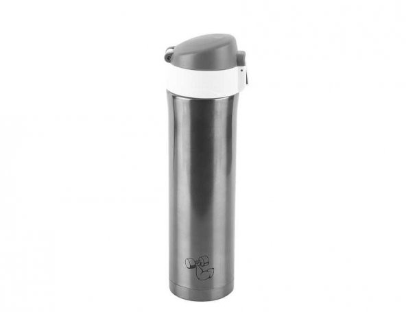 TANTİTONİ GRİ PASLANMAZ ÇELİK TERMOS 450ML ürün görseli 1