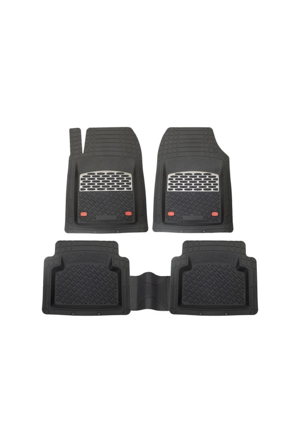 Nissan Qashqai 2006 2013 Paspas Derin Havuzlu Krom Karbon ürün görseli 1