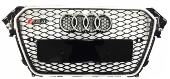 Audi A4 RS4 Ön Panjur Izgara 2012 - 2015 B8 - Resim 2