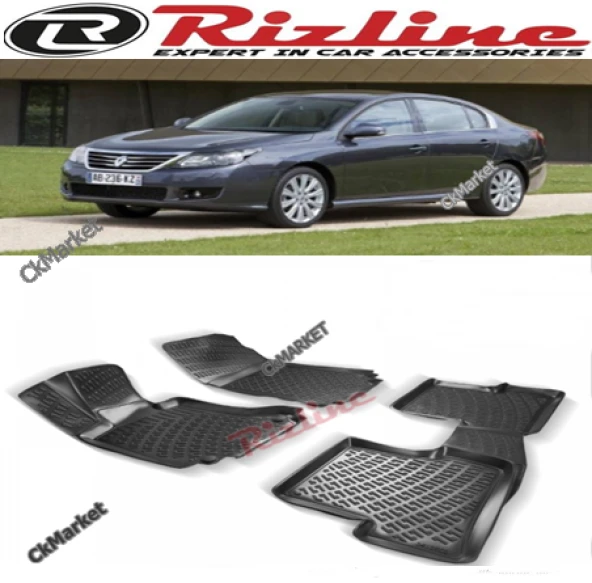 Rizline Renault Latitude 3D Havuzlu Paspas N11.4468 ürün görseli 1
