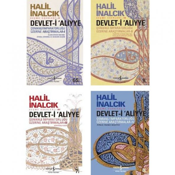 Halil İnalcık Devleti Aliye Seti ürün görseli 1