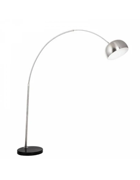 DYLİGHT Retro Metal Dekoratif İnox Modern Mafsallı C Kol Köşe Lambası Lambader Başlık Çap:40 cm ürün görseli 1