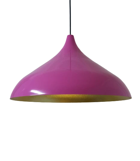 Dylight Retro Metal Pembe Dekoratif Rustik Metal Sarkıt Avize Çap:43 cm ürün görseli 1