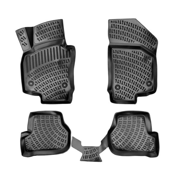 Rizline Seat Leon 2006-2012 3D Havuzlu  Paspas ürün görseli 1