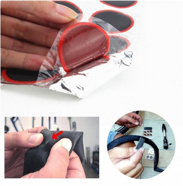 Zhltools Bisiklet Lastik Yaması 24 Adet - Resim 3