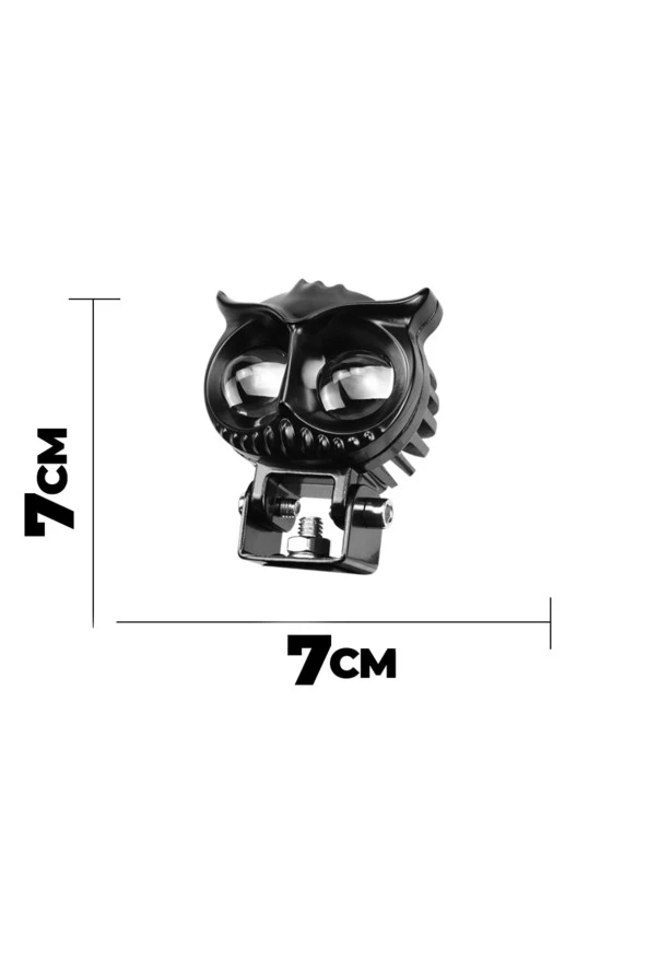 60w Özel Tasarım Owl Off Road Amber-beyaz Çift Renk Off Road Led Sis Lambası ürün görseli 1