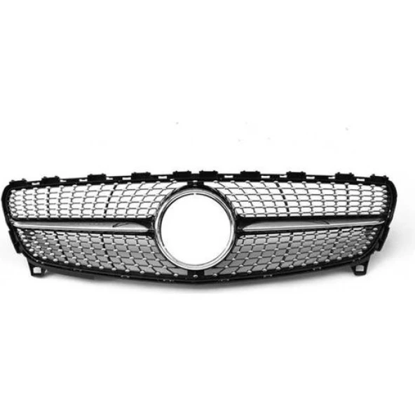 Mercedes W176 2016-2018 Diamond Panjur Siyah ürün görseli 1