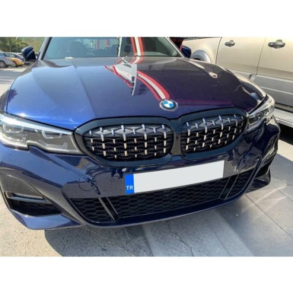 Bmw G20 2019+ Böbrek Diamond Panjur - Resim 3