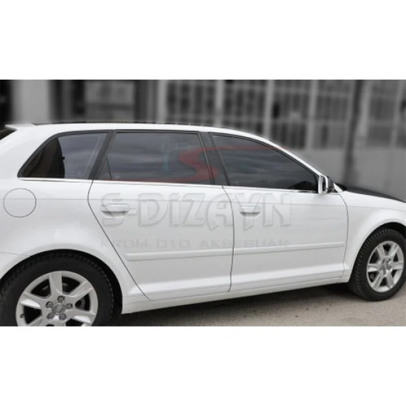Audi A3 Krom Cam Çıtası 6 Prç 2004-2012 - Resim 2