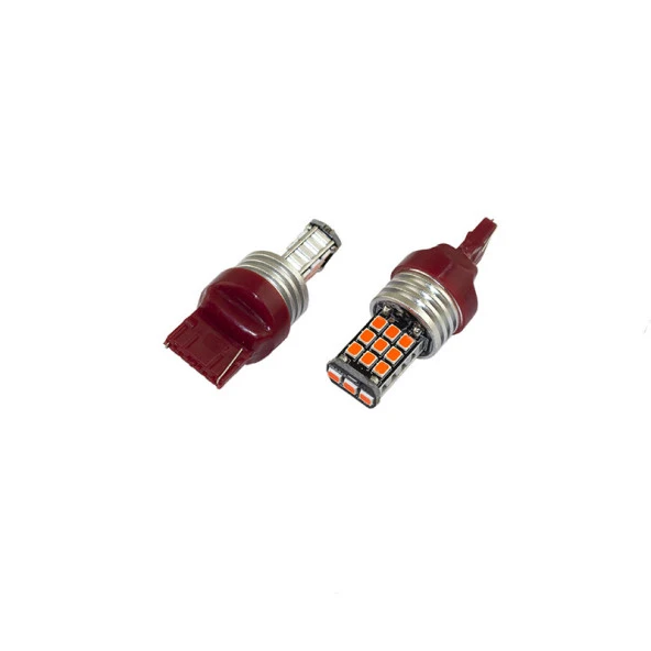 Space Honda Civic Stop Ampul T10 Büyük Kırmızı Çakarlı / LAAM654-1 ürün görseli 1