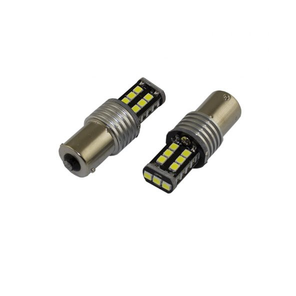 Space Led Ampul 15SMD Çakarlı Beyaz 2li Set 12V / LAAM632 ürün görseli 1