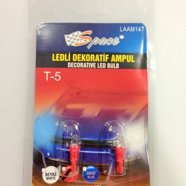 Space Dekoratif Led Ampul (T-5) / LAAM147-3-12 ürün görseli 1