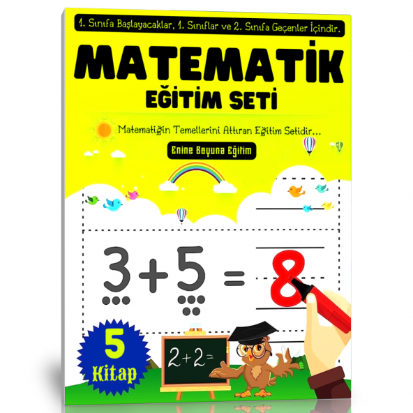 Birinci Sınıflar Matematik Eğitim Seti (5 Kitap) - Resim 2