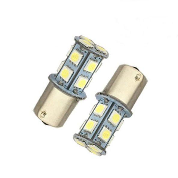 Tek duy düz tırnak led ampul 13SMD 3W 12V beyaz / LAAM698 ürün görseli 1