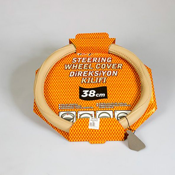 Space Direksiyon Kılıfı 38 cm Bej / DIKI381-BJ ürün görseli 1