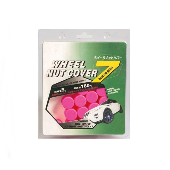 Space Bijon Kılıfı Silikonlu 17mm 20'li pembe / JTSK41 ürün görseli 1