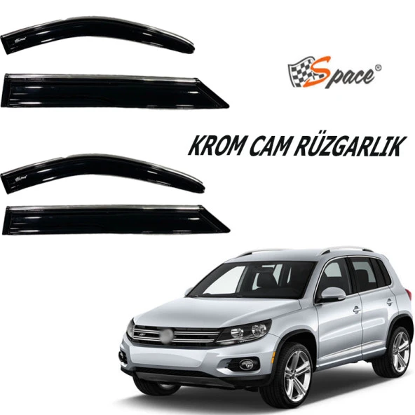 Krom cam rüzgarlığı Dacia Lodgy 2014+ / CARU405 ürün görseli 1
