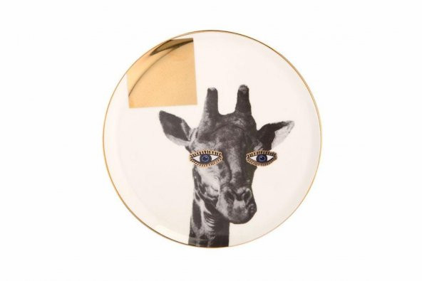 Porland Wild Life Giraffe Düz Tabak 20 cm  04ALM005130 ürün görseli 1