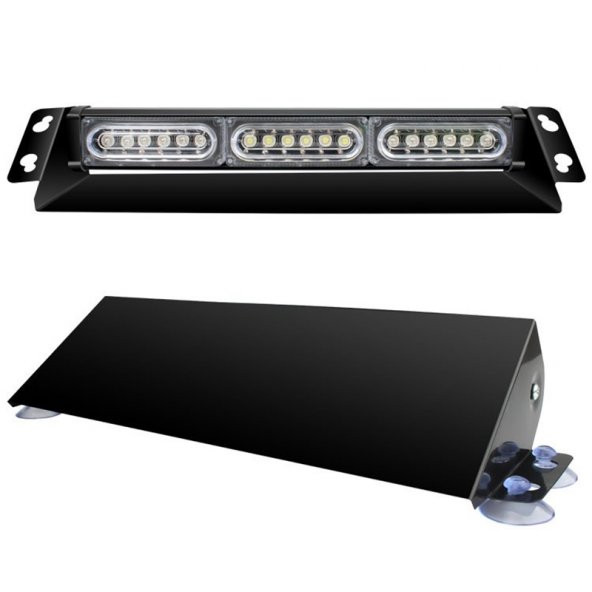 Çakar lamba 13 fonksiyonlu 18 led 12-30v sarı / LAPA533 ürün görseli 1