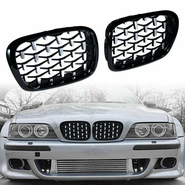 Bmw 5 Serisi E39 Ön Panjur Böbrek Diamond Model Oem - Resim 2