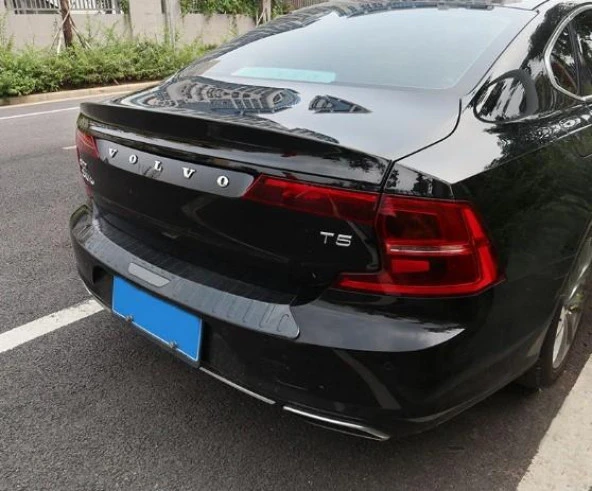 Volvo S90 Piano Black Spoiler 2017+ - Resim 3