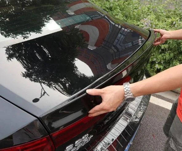 Volvo S90 Piano Black Spoiler 2017+ - Resim 4