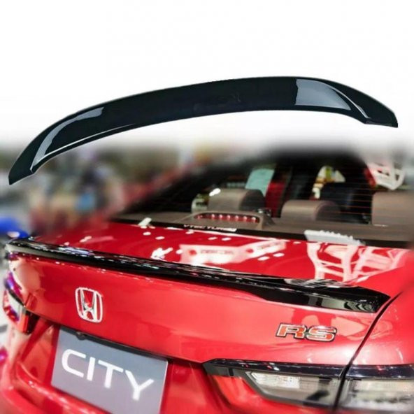 Honda City Bagaj Üstü Rs Spoiler Piano Black 2020- ürün görseli 1