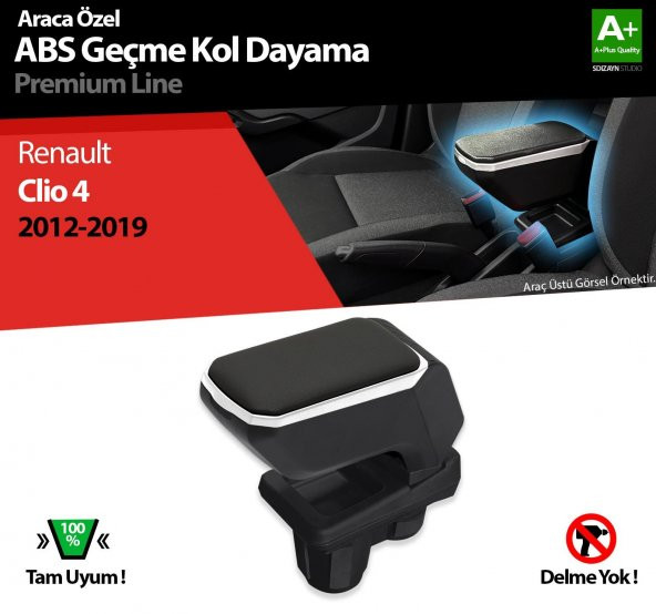 Renault Clio 4 Kol Dayama Kolçak Geçmeli ABS 2012-2019 ürün görseli 1