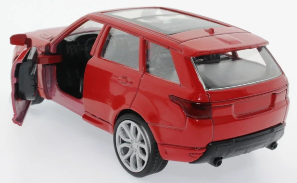 Çek Bırak Kırmızı Metal Araba Sl6602Bl - Resim 3