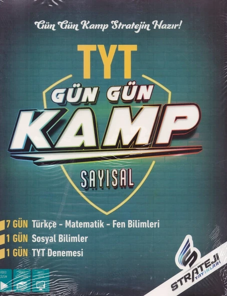 STRATEJİ TYT GÜN GÜN KAMP SAYISAL ürün görseli 1