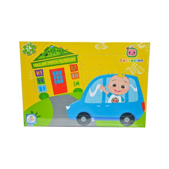 Laço Kids Cocomelon 24 Parça Frame Puzzle Seyahat CO7796 Cocomelon Çocuk Puzzle ürün görseli 1