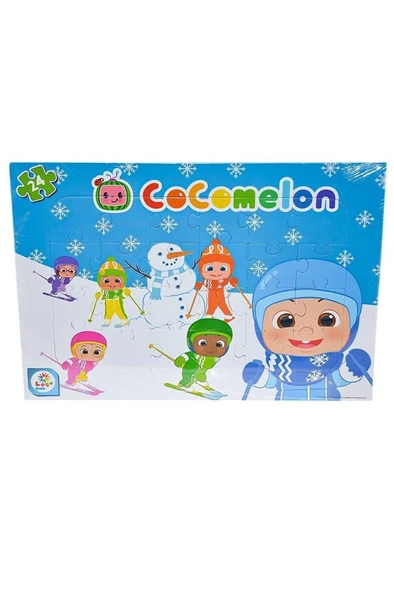 Laço Kids Cocomelon 24 Parça Frame Puzzle Kar Keyfi CO7795 ürün görseli 1