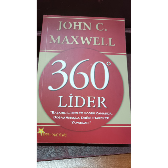 360 LİDER JOHN C.MAXWELL Beyaz Yayınları ürün görseli 1