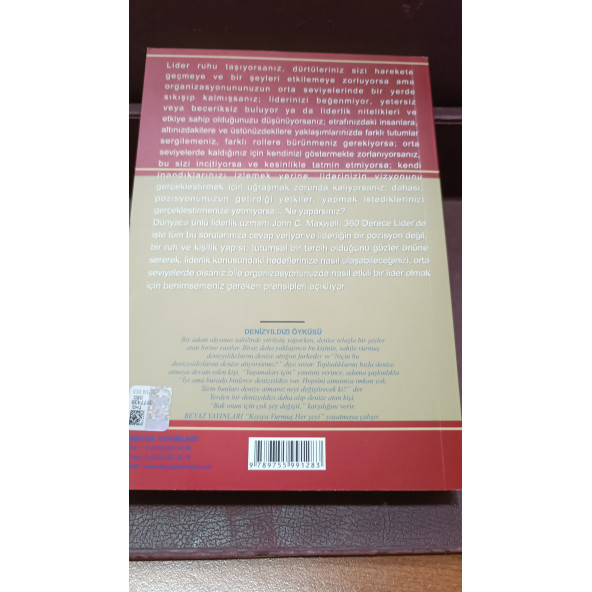 360 LİDER JOHN C.MAXWELL Beyaz Yayınları - Resim 3