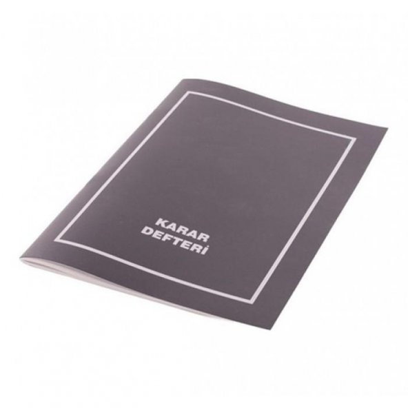GULPAS MATBUU DEFTER KARAR 40YP  PLS.KAPAK ürün görseli 1