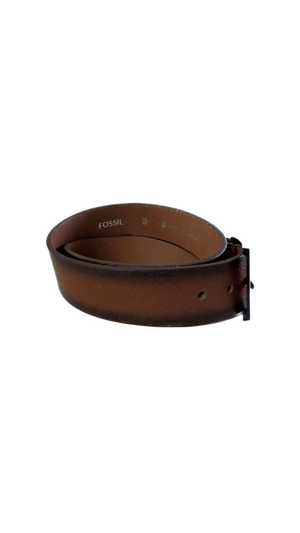 Fossil Taba Hakiki Deri 4,5 cm Erkek Kemeri -115cm ürün görseli 1