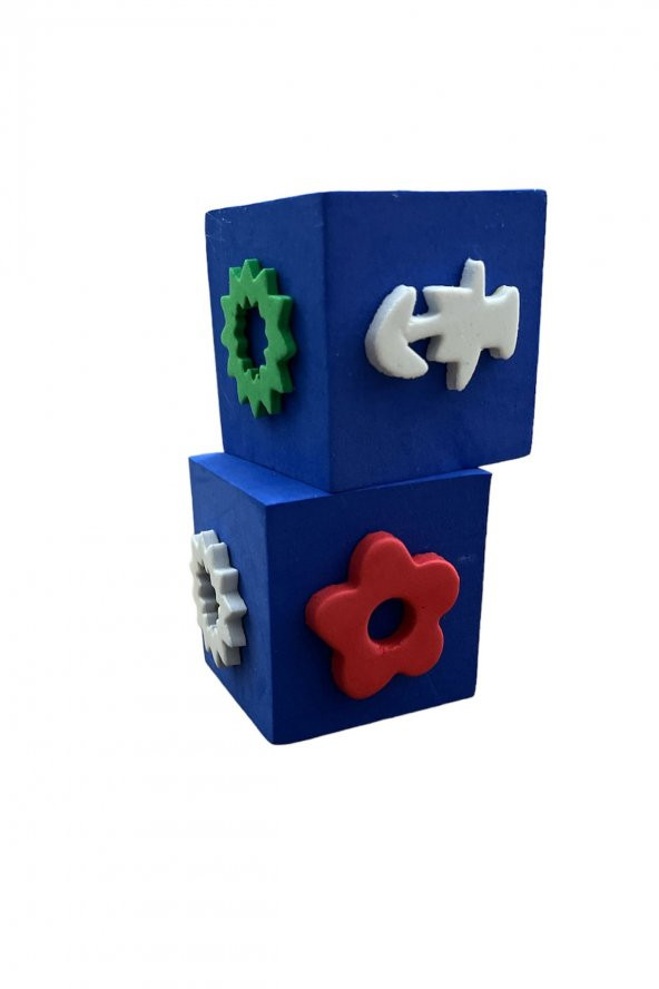 Emach Dizayn Baskı Küp 5x5 Cm 2 Adet ürün görseli 1