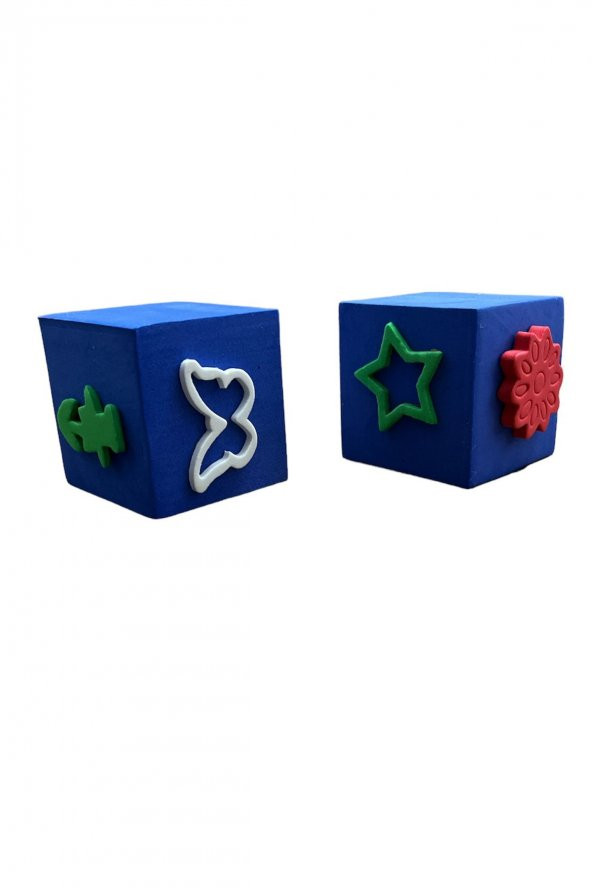 Emach Dizayn Baskı Küp 5x5 Cm 2 Adet - Resim 2