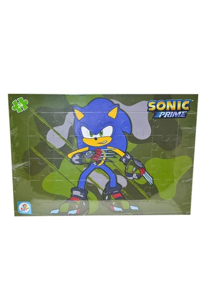 Laço Kids Sonic 24 Parça Frame Puzzle 2 SO7867 Sonic Prime Çizgi Film Puzzle ürün görseli 1