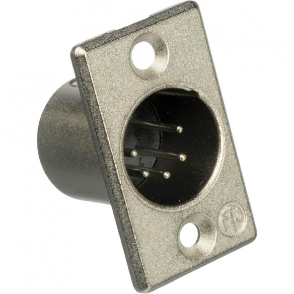5 Pin XLR Şase Tipi Dişi Konnektör ürün görseli 1