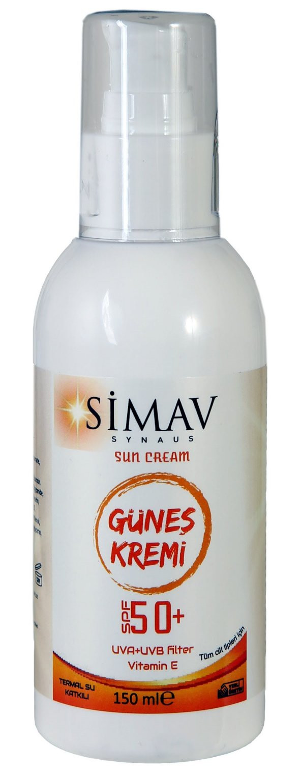 SİMAV Termal Sulu Güneş Kremi - 150 ml ürün görseli 1