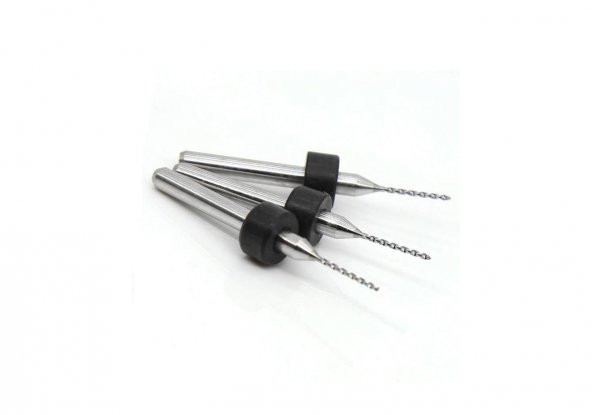 PCB MİKRO MİNİ KARBÜR MATKAP UCU HSS 10lu 0.7mm - Resim 2