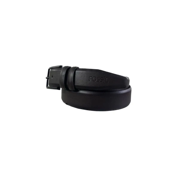 Fossil Koyu Kahve  Klasik 3,5 cm Erkek Kemeri-125cm ürün görseli 1