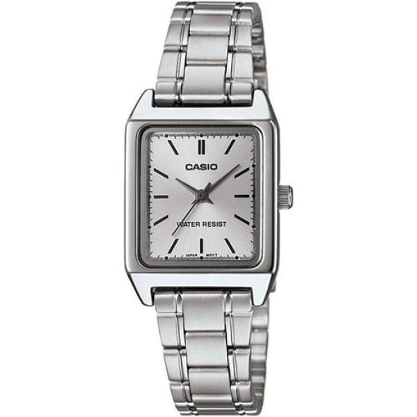 CASIO LTP-V007D-7EUDF KARE METAL KADIN KOL SAATİ ürün görseli 1