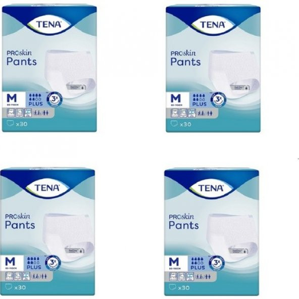 Tena Proskin Pants Ekstra 6 damla Emici Külot Orta Boy Medium 30lu 4 paket / 120 adet ürün görseli 1